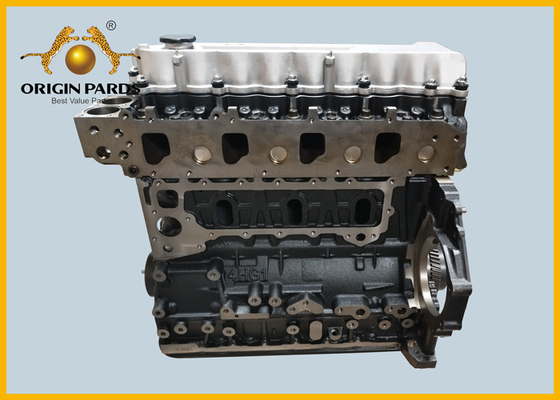 4HG1 Motor nu Incluir peças dentro do bloco do cilindro e cabeça do cilindro como conjunto de linhas Crankshaft Camshaft 4HG1 Long Engine