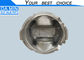Pistão 8972206040 de 4JG1 Isuzu para sulco de anel de superfície brilhante de Alfin da máquina escavadora o primeiro