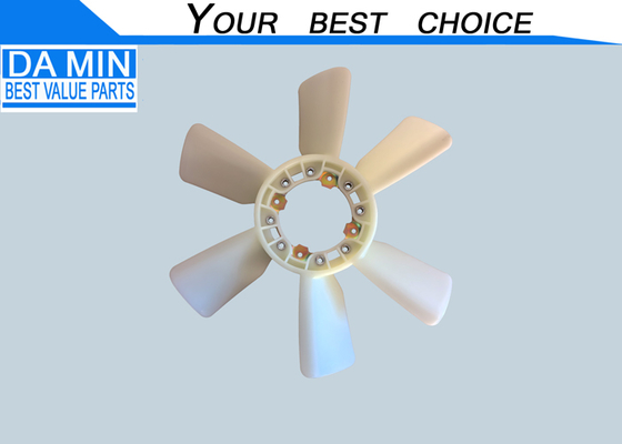 Hélice do ventilador 6HE1 6HH1 6HK1 8943992861 Diâmetro externo 500mm e ventilador de refrigeração do radiador de 6 pás Isuzu FSR FTR FVR Caminhão Médio
